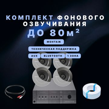 Фоновый звук для кафе и ресторана (до 80 м²)