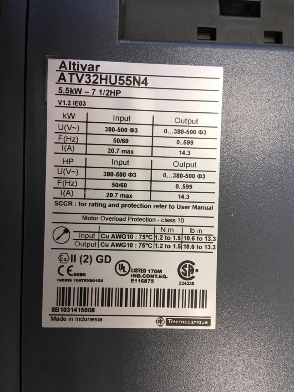 ATV32HU55N4*