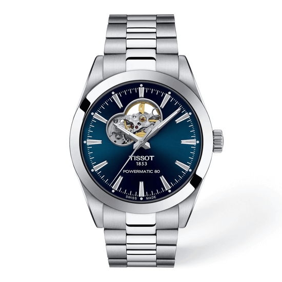 Tissot T127.407.11.041.01KZ мужские часы на браслете с автоматическим механизмом Tissot Gentleman