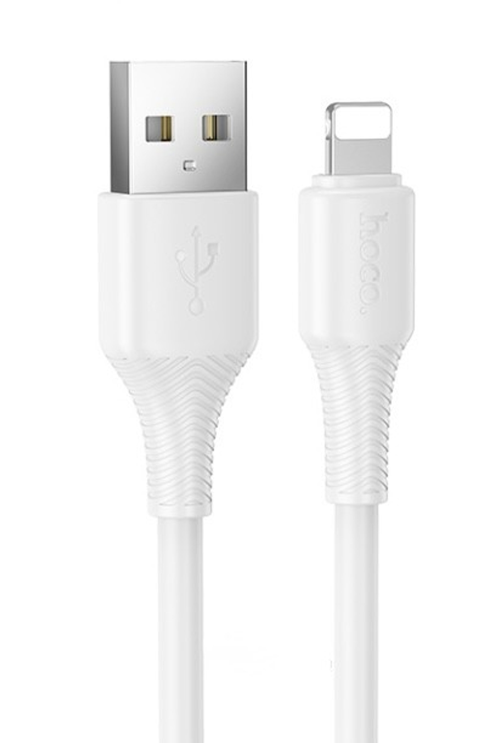 Usb Кабель-зарядка Lightning Hoco X120 2.4A 1м белый