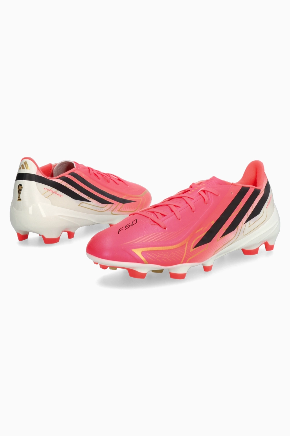 Бутсы adidas F50 League Hyperfast FG - розовый