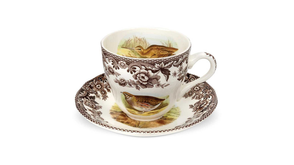 Сервиз чайный на 6 персон 21 предмет Spode Английские охотничьи мотивы