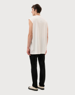 RICK OWENS DRKSHDW ТОП БЕЛЫЙ LIDO TARP