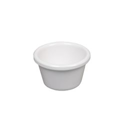 Соусник 50 мл d 5,9 см h3,6 см круглый пластик белый P.L. Proff Cuisine