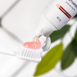 Зубная паста Revyline Crystal Клубника и Персик, без фтора, 80 г