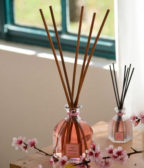 Rose and Hibiscus, аромадиффузор Duos Parfumes collection, Collines de Рrovencе