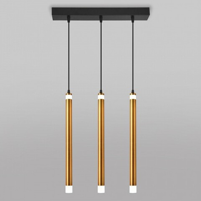 Подвесной светильник Eurosvet Maestro 50133/3 LED бронза