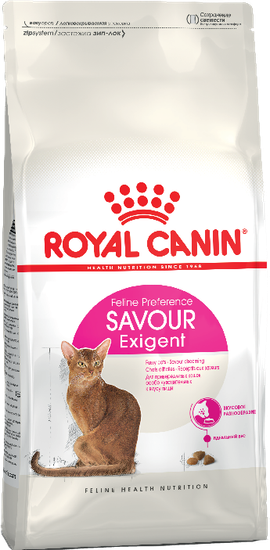 Royal Canin Exigent Savour Sensation для взрослых кошек и котов, особо привередливых к вкусу продукта
