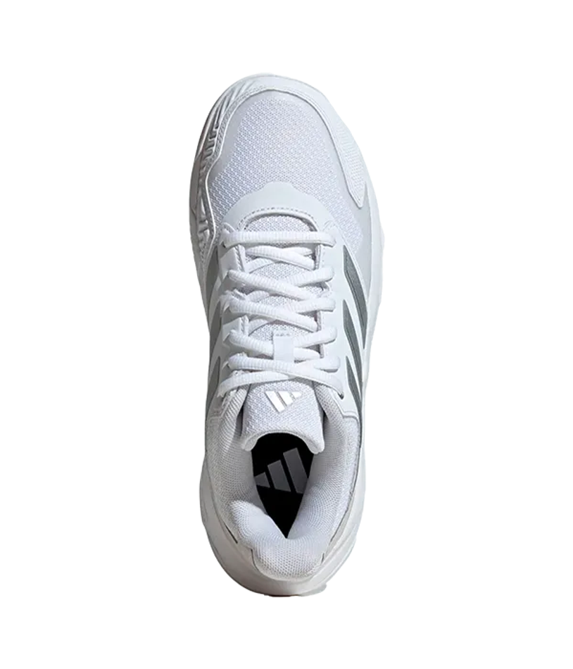 Adidas CourtJam Control 3 CL Женские Белые-Серые Кроссовки 2025