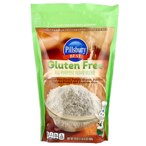 Pillsbury, Универсальная мука, без глютена, 680 г (1 фунт 8 унций)