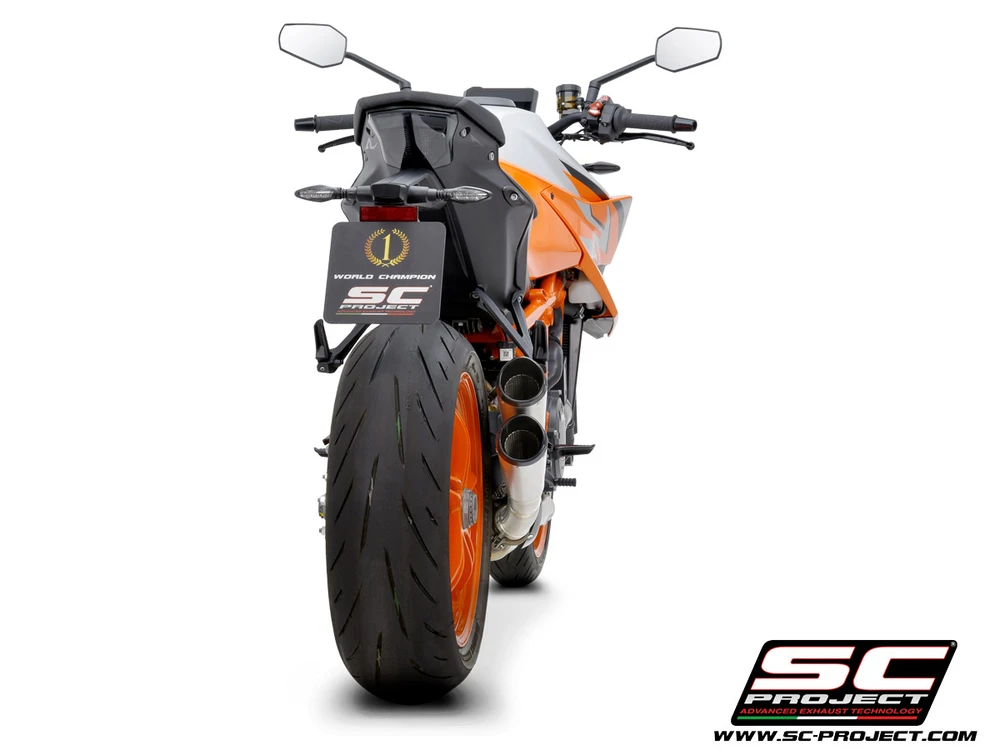 Выхлоп SC-Project Twin S1-CNC titanium