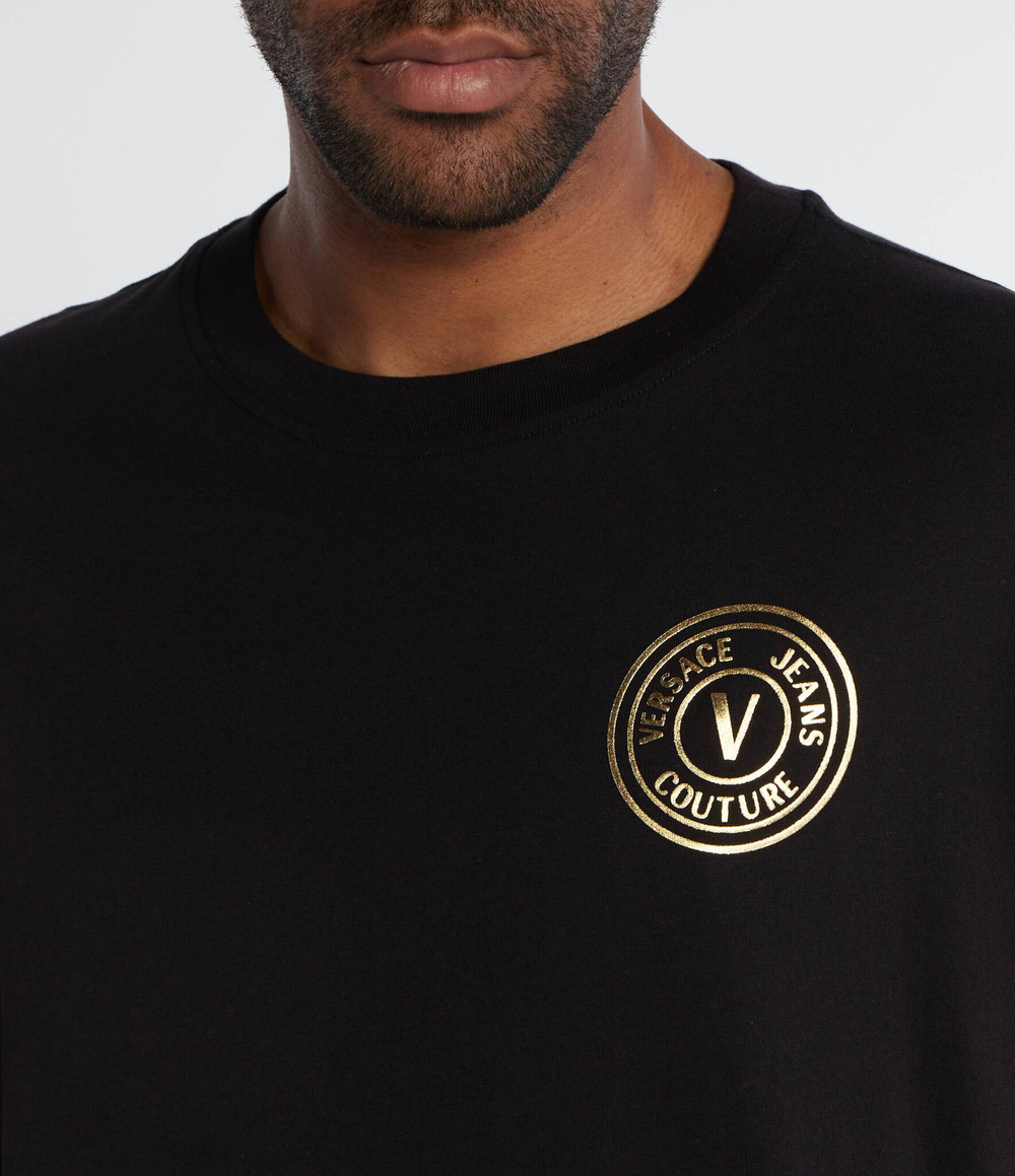 Футболка Versace Jeans Couture - черный(76GAHT03CJ00T)