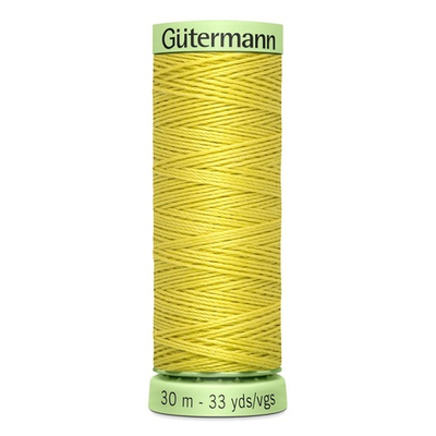 Нить Top Stitch 30/30 м для декоративной отстрочки, Gutermann, 580 грушево-зеленый