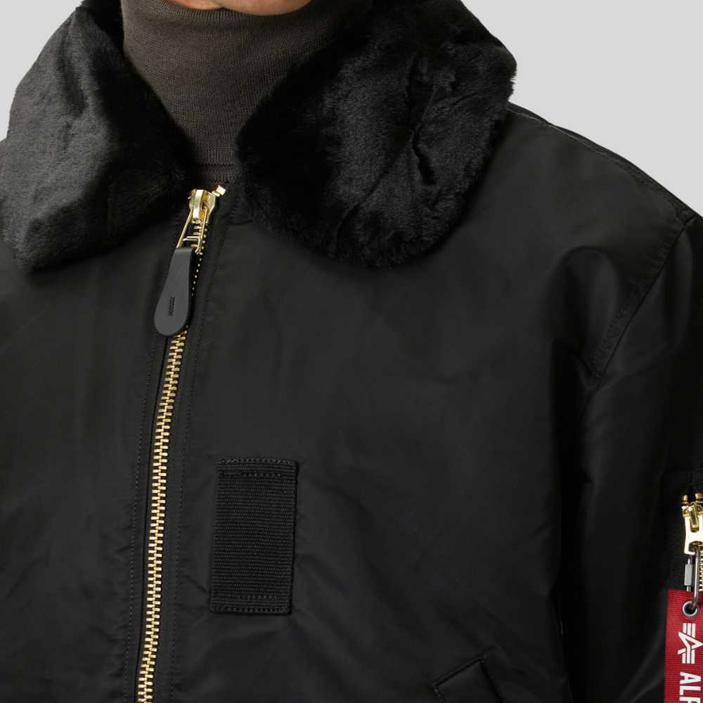 Куртка Alpha Industries B-15 Black (Черная)