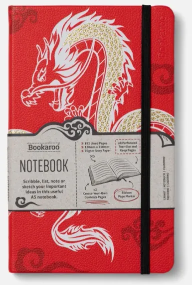 Bloknot \ Блокнот \ Notebook Bookaroo A5 Journal - Warrior Dragon