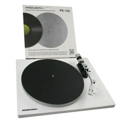 PREMIERA PK-102 коврик из кожи и замши для проигрывателя винила