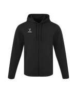 Флисовое худи на молнии ESSENTIAL Cotton Fleece FZ Hoodie, черный