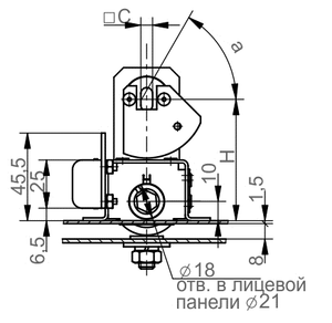 Механизм приводной  МП-131-20/25-78-6/1
