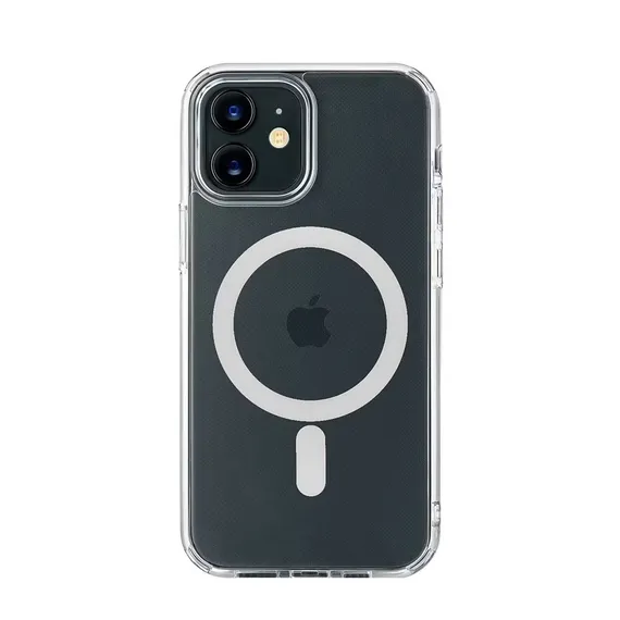 Чехол-накладка Apple MagSafe Case для iPhone 12 Mini, силикон, прозрачный