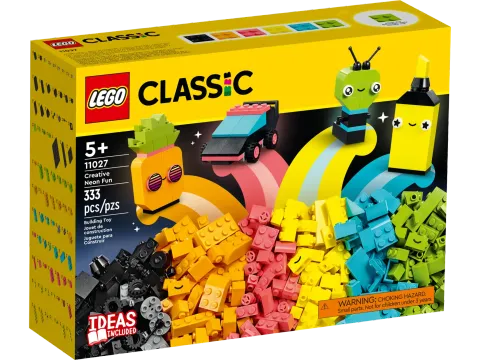 Конструктор LEGO Classic 11027 Творческое неоновое веселье