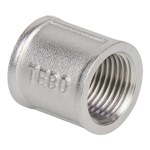 Муфта    1/2" TEBO никель