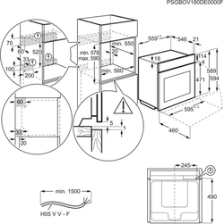 Электрический духовой шкаф Electrolux EOB8S39Z