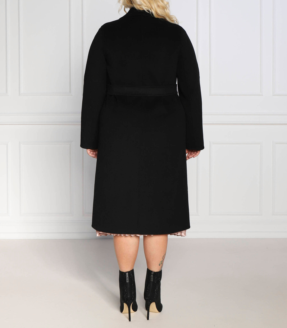 Хлопковое пальто targa plus size Persona by Marina Rinaldi - черный(1013092)