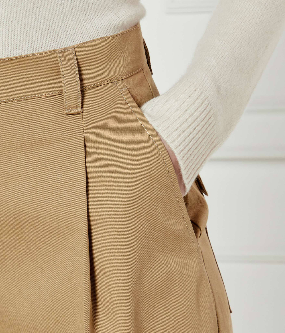 Брюки Weekend MaxMara - коричневый(151311216)