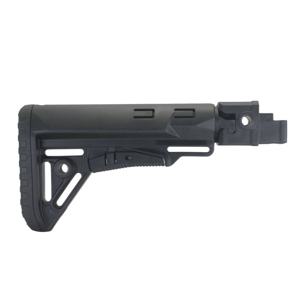 Складывающийся приклад на АКМ, DLG Tactical. Черный