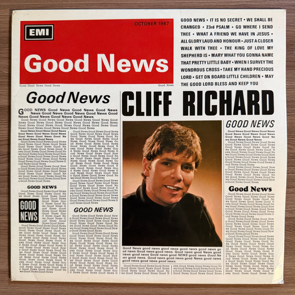 Виниловая пластинка Cliff Richard - Good News LP
