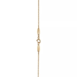 Подвеска из жёлтого золота 18k c бриллиантом 0.07ct,Tiffany 💠 Yard