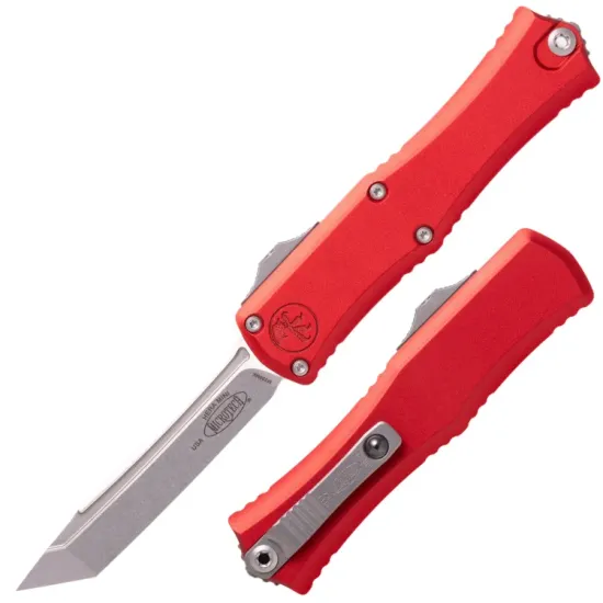 Нож Microtech Hera II Mini S / E 1704M-10RD - рукоять алюминий, сталь - M390MK