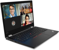 Ноутбук Lenovo ThinkPad L13 Yoga Intel Core i3 10110U, 2.1 GHz, 8192 Mb, 13.3; Full HD 1920x1080, 256 Gb SSD, DVD нет, Intel HD Graphics, WiFi, Bluetooth, Windows 10 Professional, черный 20R50002RT