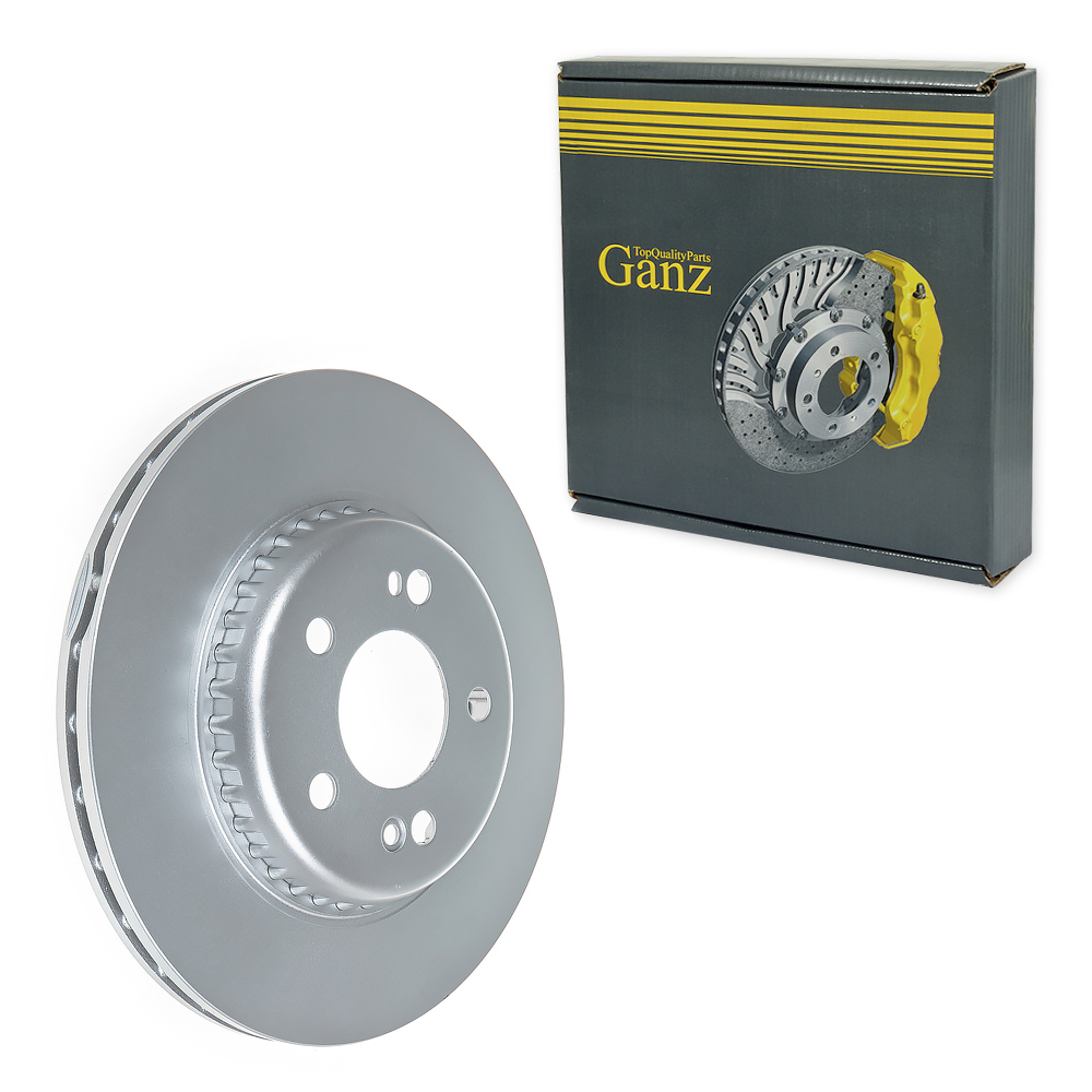 Диск тормозной GANZ задний с покрытием MB W205 / S205 / W213 / C238 / Vent D=300mm Арт.: GIJ06251