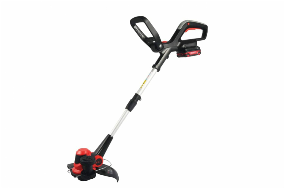 Аккумуляторный триммер P.I.T. PTR20H-250A/1 (20 В, ширина кошения 250 мм, леска 1,6 мм, 1 АКБ 2 А*ч, ЗУ)