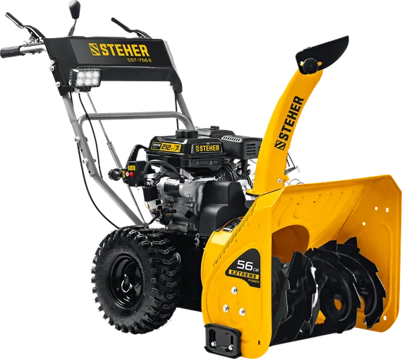 Бензиновый снегоуборщик "STEHER" GST-756E
