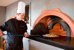 Печь для пиццы на дровах ALFA PIZZA SPECIAL PIZZERIA CORNICE 120 (ГАЗ)