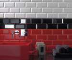 Dar Ceramics Biselado Blanco Brillo 10x20