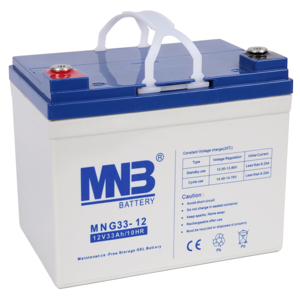 Аккумулятор MNB MNG33-12 - GEL ( 12В / 33Ач )
