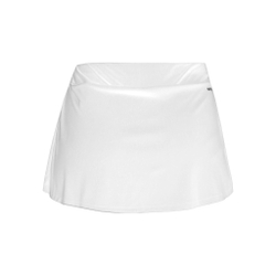 Женская теннисная юбка Lotto Squadra II PL Skirt Women - White, Dark Blue