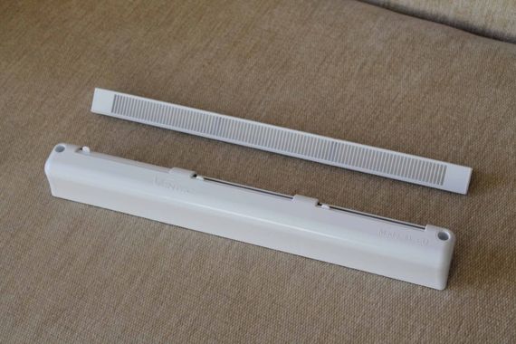 Оконный приточный клапан Ventec VT 701 с контролем потока воздуха и акустической шумоизоляцией