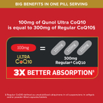 Qunol, Ultra CoQ10, 60 мягких таблеток