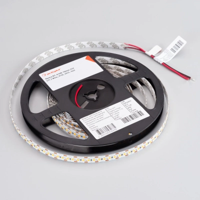 Лента RT-A168-10mm 24V Warm2700-CX2 (17.3 W/m, IP20, 2835, 5m) (Arlight, 17 Вт/м, IP20)