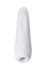 Вакуумно-волновой стимулятор Satisfyer Curvy 1+ (синхронизируется со смартфоном) (Цвет: белый)