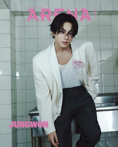 публикация ARENA HOMME - 2025.10 ENHYPEN JUNGWON C Type