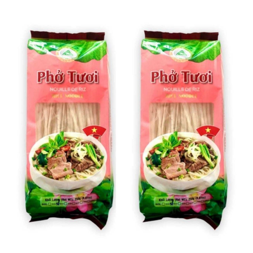 Лапша Duy Anh рисовая 3 мм 250 г, 2 шт