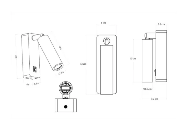 Спот Spot A1224AP-1WH Arte Lamp