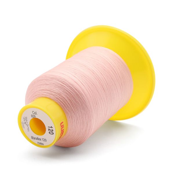 Нитка эластичная Gutermann Maraflex 120 (1500 метров), 1 кат. | 659 св.персиково-розовый