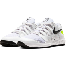 Детские теннисные кроссовки Nike JR Vapor X - white/black/volt