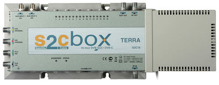 Автономная станция S2Cbox, 16xDVB-S/S2 to DVB-C